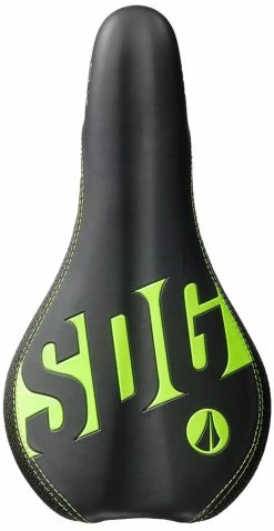 SDG Selle Fly Jr -Vélo Soldes 00808 FLYJr Steel BlackGreen 05