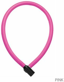 TRELOCK KS 106 60/6 Antivol à Câble -Vélo Soldes 016167070998TrelockKS10660 6Kabelschloss8005439 60cm pink LABEL