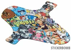 Rie:sel Design Garde-boue Avant Kol:oss 9 Rie:sel Design Garde-boue Avant Kol:oss -Vélo Soldes 01 riesel design schutzblech mudguard front koloss stickerbomb