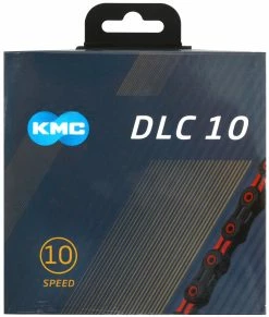 KMC Chaîne X10 DLC 10 Vitesses 10 KMC Chaîne X10 DLC 10 Vitesses -Vélo Soldes 02 KMC X10 DLC 10 fach Kette Red a