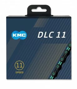 KMC Chaîne X11 DLC 11 Vitesses 12 KMC Chaîne X11 DLC 11 Vitesses -Vélo Soldes 05 KMC BD11BB118 DLC 11
