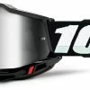100% Accuri 2 (Mirror Lens) Black - Lunettes De Vue -Vélo Soldes 100 Accuri 2 Mirror Lens Goggle HU GOG 1047 1