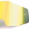 100% Anti Fog Mirror Lens (Gold) - Verre De Rechange -Vélo Soldes 100 Anti Fog Mirror Lens Gold Ersatzvisier HU GOG 9002 1Y4vn4qCqDpNHq