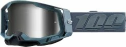 100% Racecraft 2 (Mirror Lens) Battleship - Lunettes De Soleil