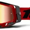 100% Racecraft 2 (Mirror Lens) Red - Lunettes De Soleil -Vélo Soldes 100 Racecraft 2 Mirror Lens HU GOG 1045 13