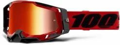 100% Racecraft 2 (Mirror Lens) Red - Lunettes De Soleil