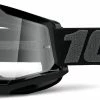 100% Strata 2 (Clear Lens) - Lunettes De Vue -Vélo Soldes 100 Strata 2 Clear Lens Goggle HU GOG 1055 1