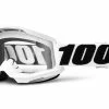 100% Strata 2 (Clear Lens) - Lunettes De Vue -Vélo Soldes 100 Strata 2 Clear Lens Goggle HU GOG 1055 1353