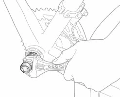 Topeak Cartridge Bottom Bracket Tool Outil Pour Palier De Pédalier -Vélo Soldes 15410024 2