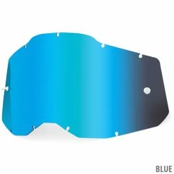 100% Gen 2 Replacement (Mirror Lens) - Verre De Rechange -Vélo Soldes 2 Generation2 Goggle Replacement Lens Blue Mirror