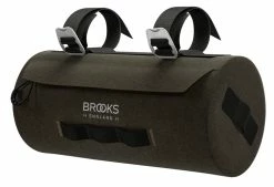 BROOKS Sac De Guidon Scape Handlebar Pouch -Vélo Soldes 20112149 80032222 Scape Handlebar Pouch MudGreen 2