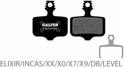 Galfer-bike Plaquettes Standard Disc Pour Avid/Sram 12 Galfer-bike Plaquettes Standard Disc Pour Avid/Sram -Vélo Soldes 20113779 Galfer Standard Disc Belage fur Avid FD420G1053 5