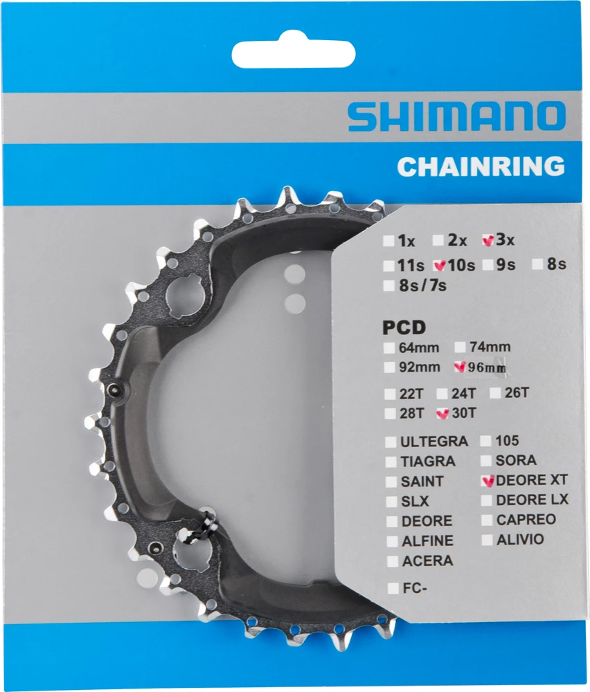 Shimano Plateau XT Pour FC-M782 30T (AN) 3 Shimano Plateau XT Pour FC-M782 30T (AN)