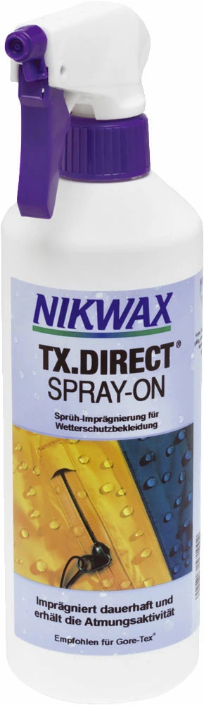 Nikwax TX Direct Spray 300ml - Waterproofing 3 Nikwax TX Direct Spray 300ml - Waterproofing