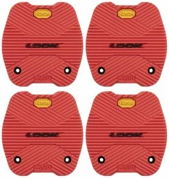 LOOK Activ Grip City Pad (4 Pièces) -Vélo Soldes 302007003 ACTIV GRIP CITY PAD RED