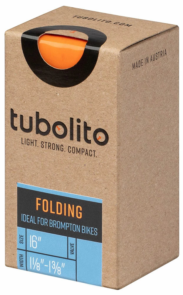 Tubolito Chambre à Air 16" TUBO-FOLDINGBIKE 5 Tubolito Chambre à Air 16" TUBO-FOLDINGBIKE – Image 3