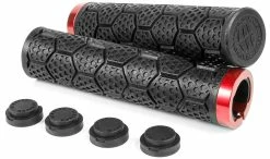 Sixpack Racing Poignées D-Trix -Vélo Soldes 362001 sixpack grips d trix black red