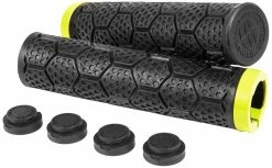 Sixpack Racing Poignées D-Trix -Vélo Soldes 362011 sixpack grips d trix black neon yellow
