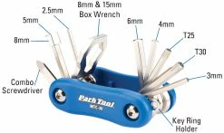 Park Tool Outil De Pliage Miniature MTC-30 -Vélo Soldes 4001981 ParkTool MTC 30 open