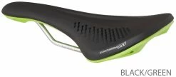 SPANK Selle Oozy 220 -Vélo Soldes 4717760769608SpankOozy220SattelSP SAD 0006 44 NOSblackgreenLABEL