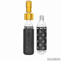 Peaty's Gonfleur De Pneu CO2 Holeshot - Road & Gravel (16g) -Vélo Soldes 5060541583801PeatysHoleshotCO2TyreInflator Road Gravel16gbourbon2 label