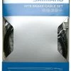 Shimano Jeu De Câbles De Frein MTB Acier Inoxydable Avant/arrière 2 Shimano Jeu De Câbles De Frein MTB Acier Inoxydable Avant/arrière -Vélo Soldes 53390