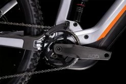 Cube Stereo Hybrid 160 HPC SL 750 27.5 Polarsilver´n´orange -Vélo Soldes 537103 D4