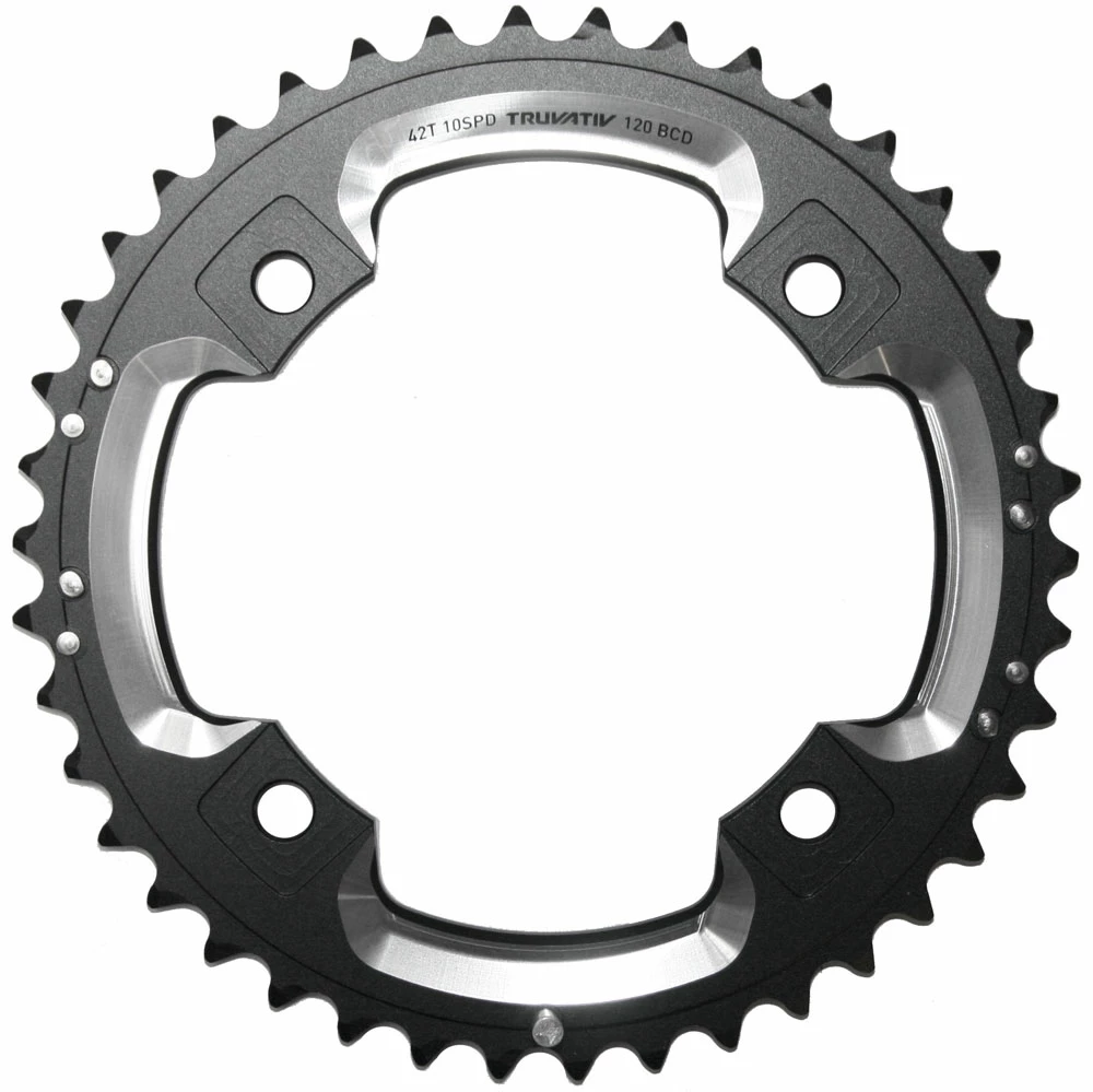 TRUVATIV Chainring MTB 42T 2x10 120mm BB30 Black 3 TRUVATIV Chainring MTB 42T 2x10 120mm BB30 Black
