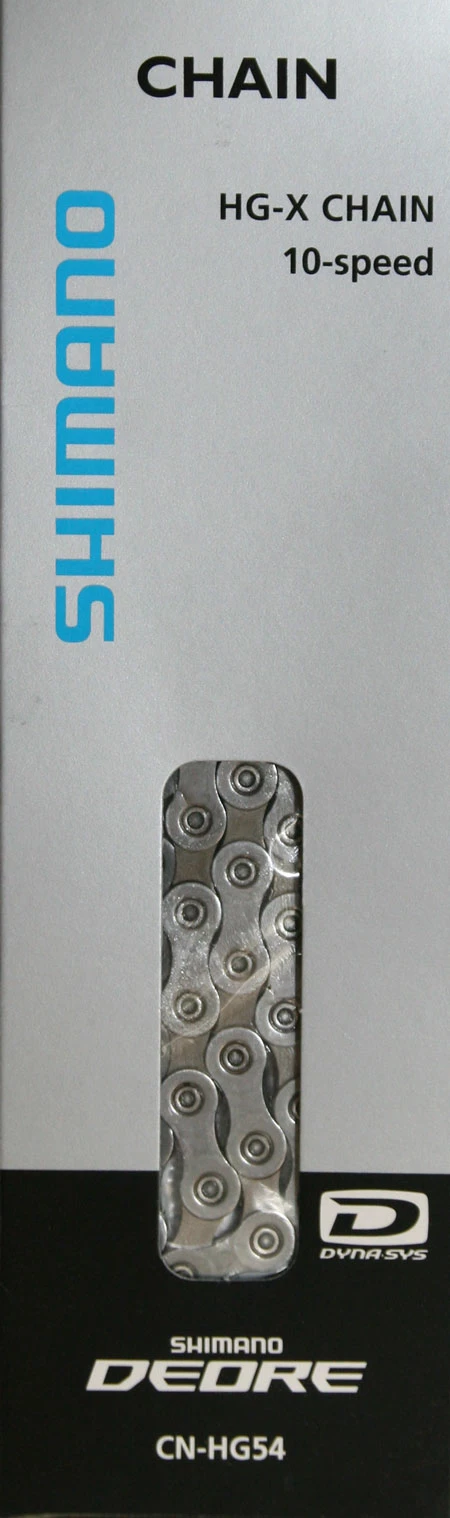 Shimano Chaîne CN-HG54 10 Vitesses 116 Chaînons 3 Shimano Chaîne CN-HG54 10 Vitesses 116 Chaînons