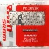 SRAM Chaîne PowerChain PC-1091R Hollow Pin 10-vitesses 2 SRAM Chaîne PowerChain PC-1091R Hollow Pin 10-vitesses -Vélo Soldes 73232