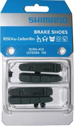 Shimano R55C4 V-Brake Pads For DURA ACE/ULTEGRA/105 (jantes En Carbone)