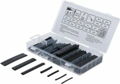 BGS Technic Kraftmann - Assortiment De Gaines Thermorétractables 126 Pièces