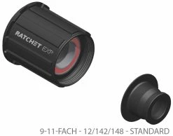 Dt-swiss Kit De Conversion Shimano Pour Corps De Roue Libre Ratchet EXP -Vélo Soldes 9 11 fach 12142148 standard