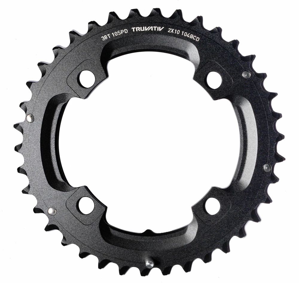 TRUVATIV Plateau 38T 104mm L-Pin Alu Noir 3 TRUVATIV Plateau 38T 104mm L-Pin Alu Noir