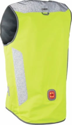 Abus Lumino Night Vest - Gilet De Conduite Nocturne 5 Abus Lumino Night Vest - Gilet De Conduite Nocturne -Vélo Soldes ABUSLuminoNightVest Nachtfahrweste back