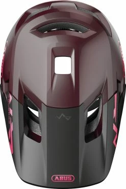 Abus YouDrop - Casque Pour Enfants MTB -Vélo Soldes ABUS 03425 YOUDROP WILDBERRY RED 2