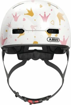 Abus Skurb Kid - Casque Pour Enfants -Vélo Soldes ABUS 04718 SKURB KID WHITE CROWNS 3