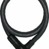 Abus Microflex 6615K/120 Avec Support SCLL 1 Abus Microflex 6615K/120 Avec Support SCLL -Vélo Soldes Abus 13412 6615K 120 15 BK a 3