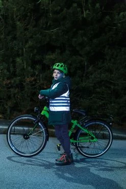 Abus Lumino Urban - Gilet De Sécurité Pour Enfants -Vélo Soldes Abus Lumino Urban Kinder Warnweste 69950 5