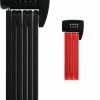 Abus Serrure Pliante Bordo Lite 6055C/85 Avec Support SH -Vélo Soldes Abus all Bordo Lite 6055C85 Faltschloss inkl SH Halter