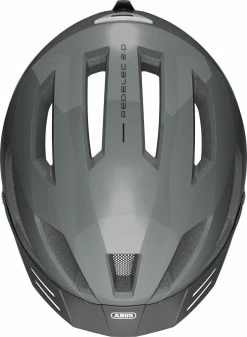 Abus Pedelec 2.0 - Casque De Ville 7 Abus Pedelec 2.0 - Casque De Ville -Vélo Soldes Abus 91898 PEDELEC 2 0 RACE GREY 2