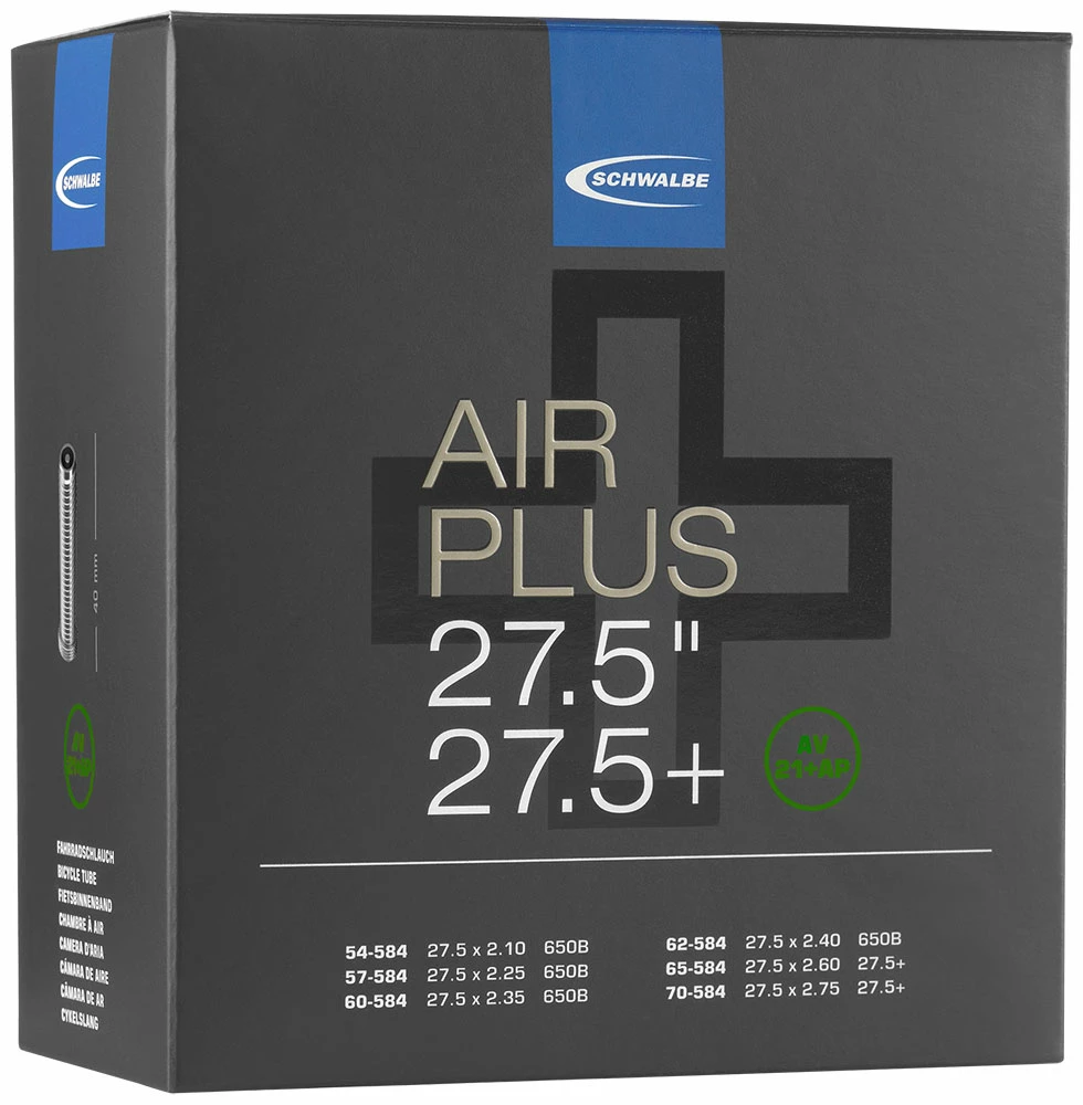 Schwalbe Chambre à Air AIR Plus AV21+AP 27,5 3 Schwalbe Chambre à Air AIR Plus AV21+AP 27,5