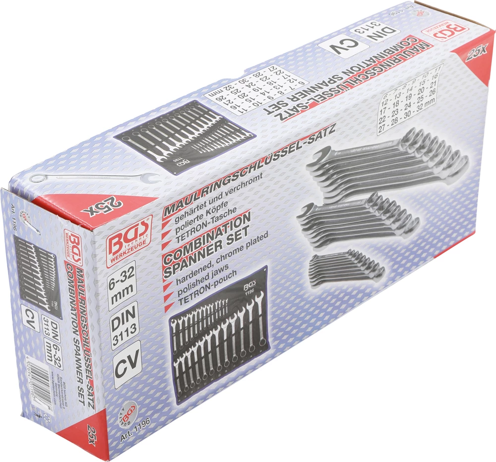 BGS Technic Jeu De Clés Mixtes 25 Pièces 7 BGS Technic Jeu De Clés Mixtes 25 Pièces – Image 5