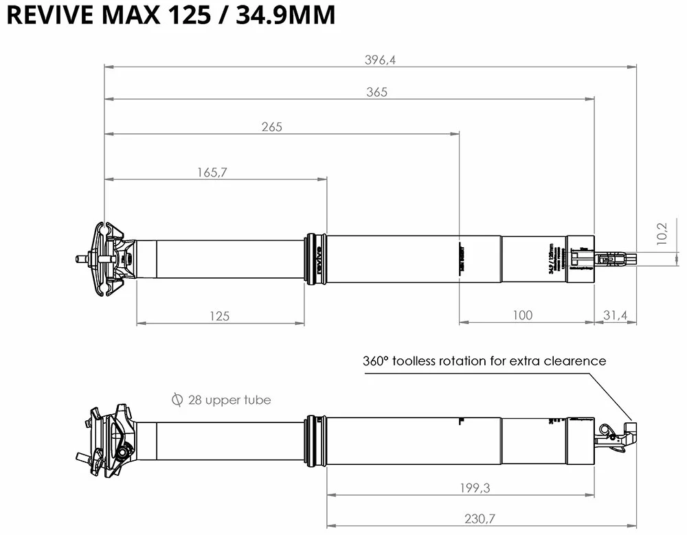 BikeYoke Tige De Selle Revive Max 34,9 Vario 7 BikeYoke Tige De Selle Revive Max 34,9 Vario – Image 5