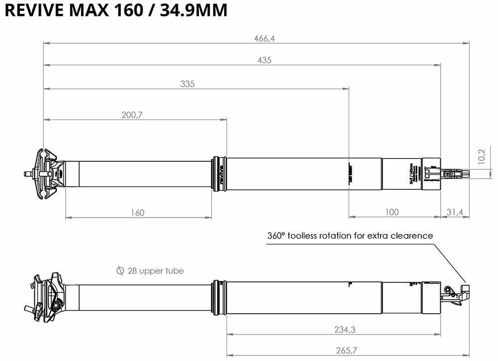 BikeYoke Tige De Selle Revive Max 34,9 Vario 8 BikeYoke Tige De Selle Revive Max 34,9 Vario – Image 6