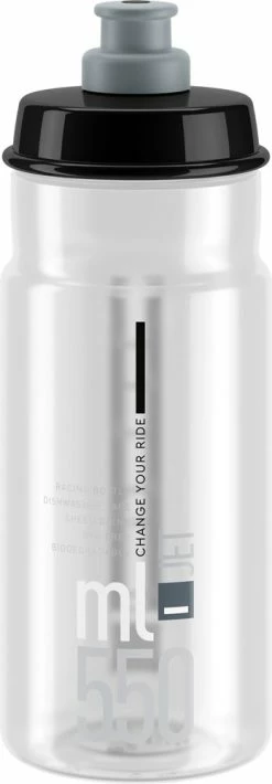 Elite Gourde JET 550ml 11 Elite Gourde JET 550ml -Vélo Soldes Bild 3 FA003514495 transparentgrau