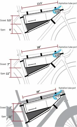 Blackburn OUTPOST Sac à Cadre Sac à Cadre -Vélo Soldes Blackburn OUTPOST Frame Bag Rahmentasche 7099761 04