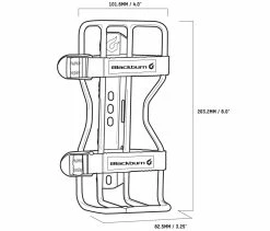 Blackburn OUTPOST Cargo Cage Porte-bouteilles / Porte-bagages -Vélo Soldes Blackburn OUTPOST Cargo Cage Flaschenhalter e