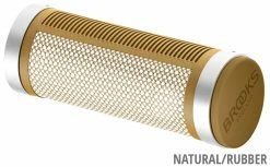 BROOKS Poignées De Guidon Cambium Rubber Grips Courtes/longues -Vélo Soldes Brooks Cambium RubberGrips KurzLang NaturalRubber 80940204 20082949 40210682 4
