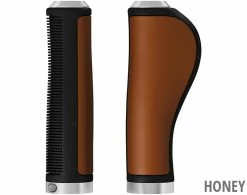 BROOKS Poignées Ergonomic Leather Grips 9 BROOKS Poignées Ergonomic Leather Grips -Vélo Soldes Brooks Ergonomic Leather Grips honey 8021890579157